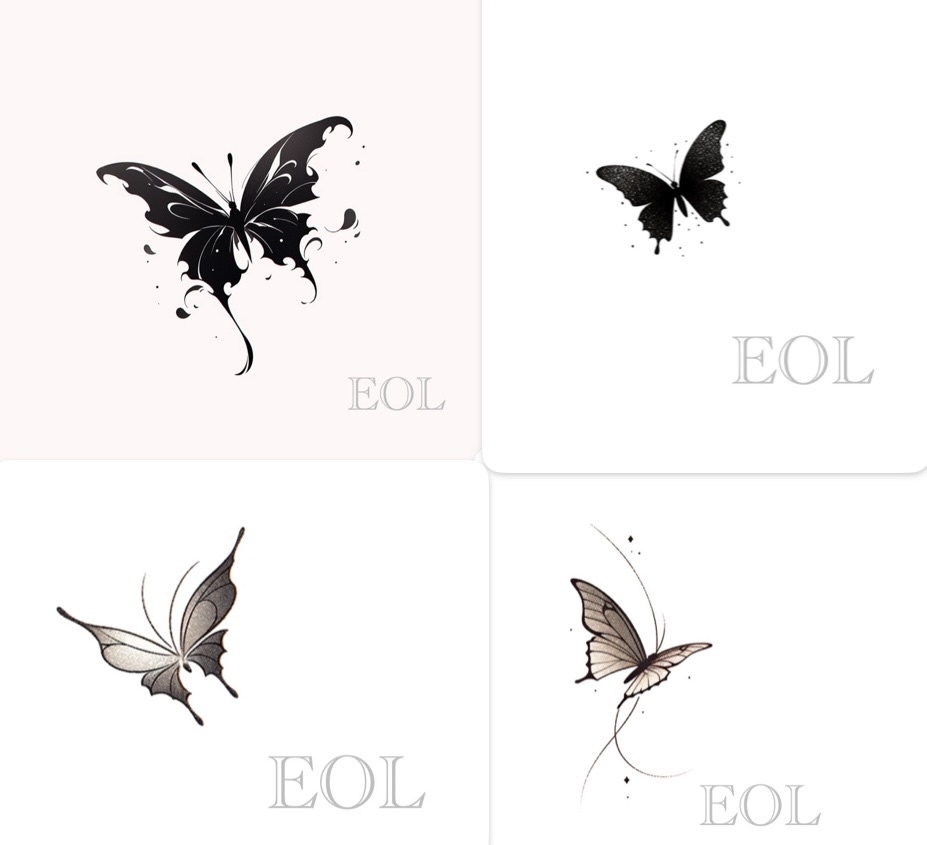 Echo of Light-Butterfly Collection 4set