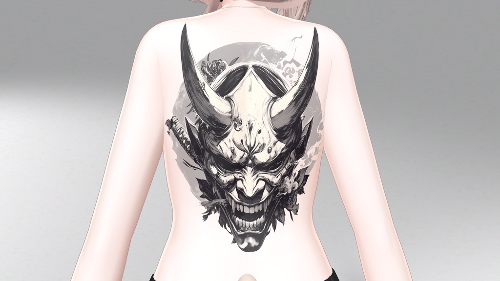 Echo of Light–Black Hannya