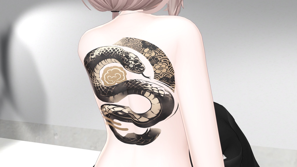 Echo of Light–Shadow Serpent