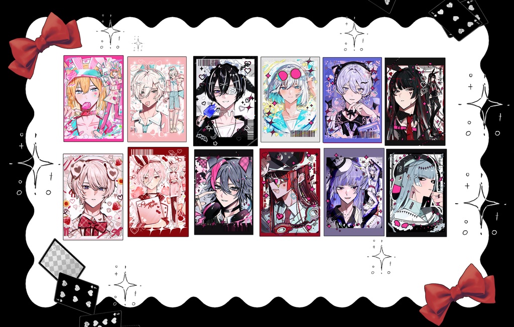 創作男子 ポストカード