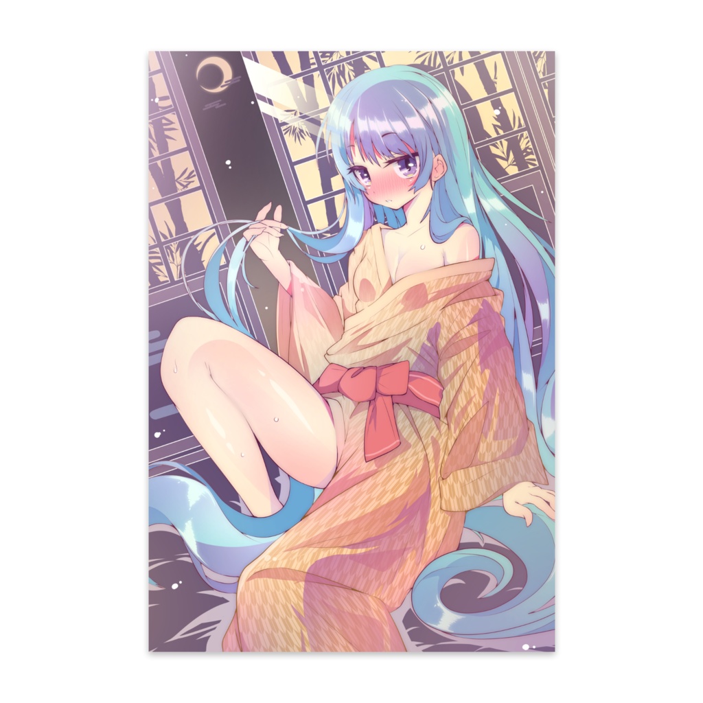 湯上がりターニャちゃんポストカード