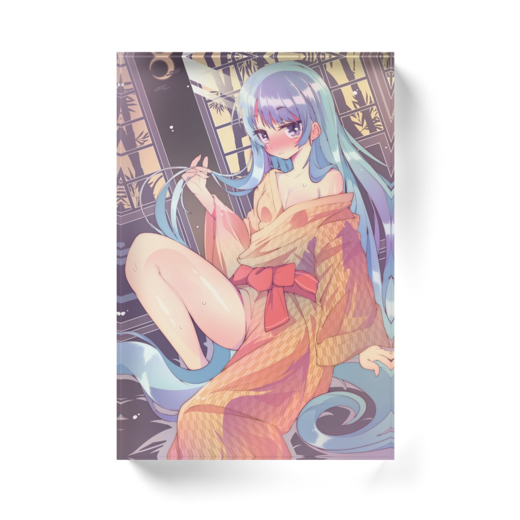 湯上がりターニャちゃんアクリルブロック