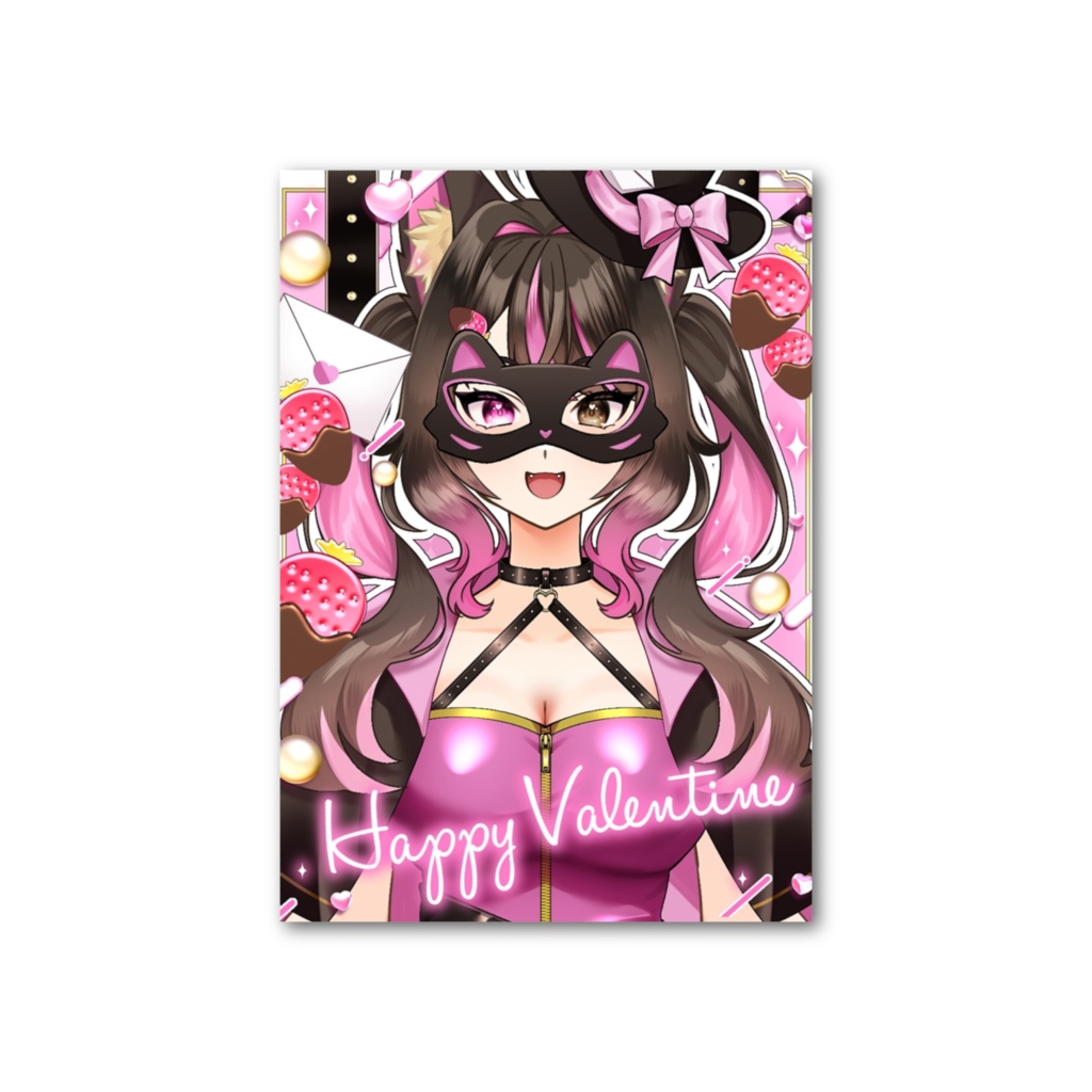 2026年犬月りうるバレンタインフォト【ピンク】