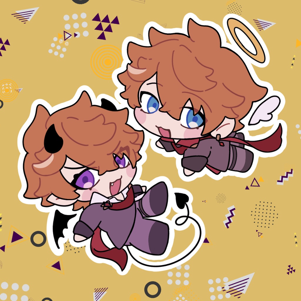 タルタリヤ（悪魔・天使ver）アクリルキーホルダー