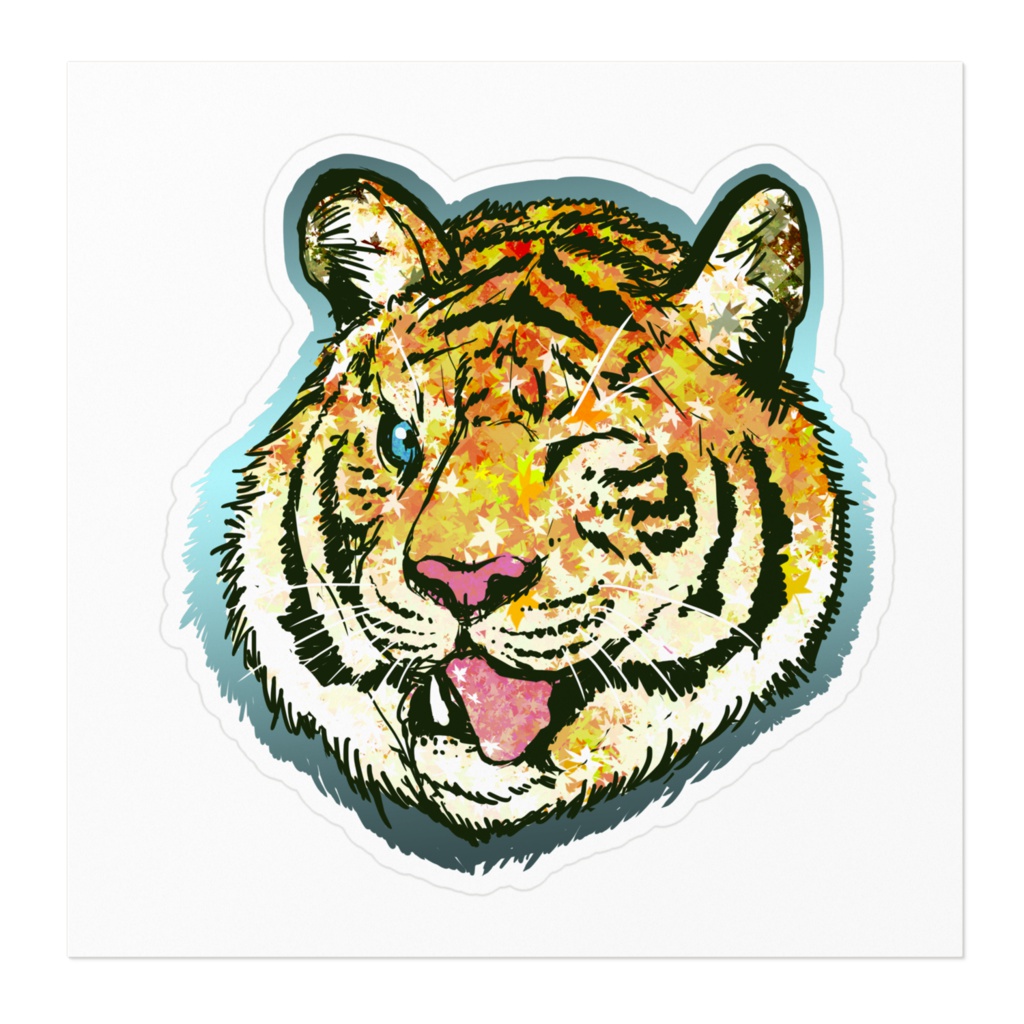 ステッカー|トラ