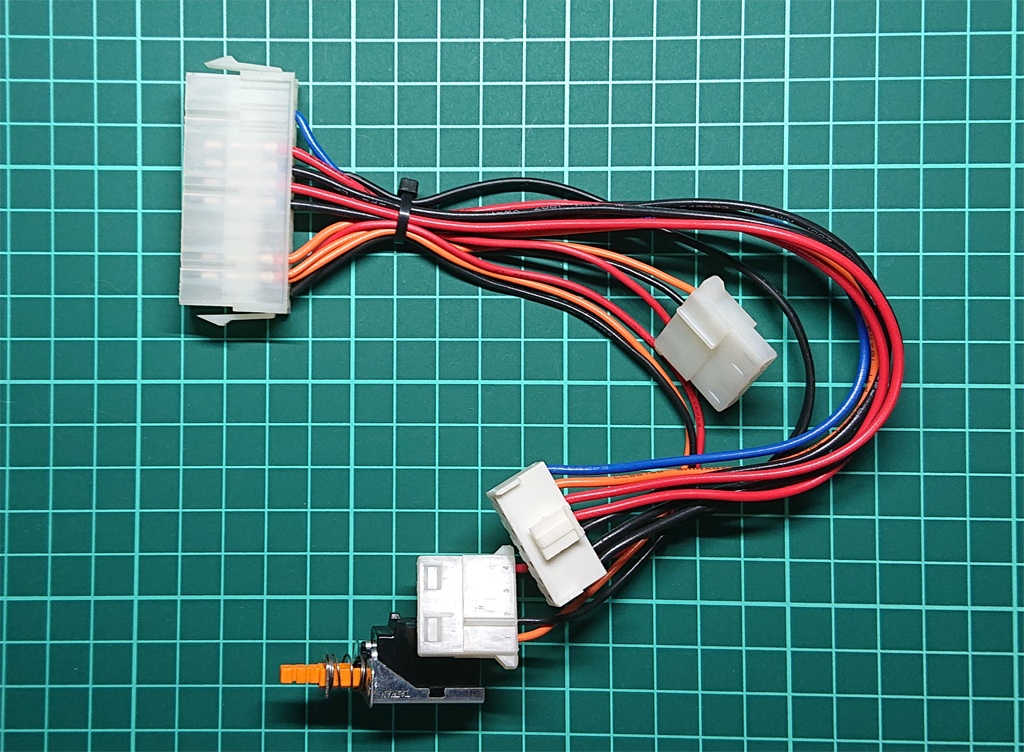 NEC PC-98DO/DO+用 ATX電源変換ケーブル