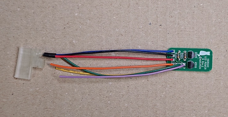 X68000 LED POWER SWITCH : 直付(はんだ付け) 2026年版