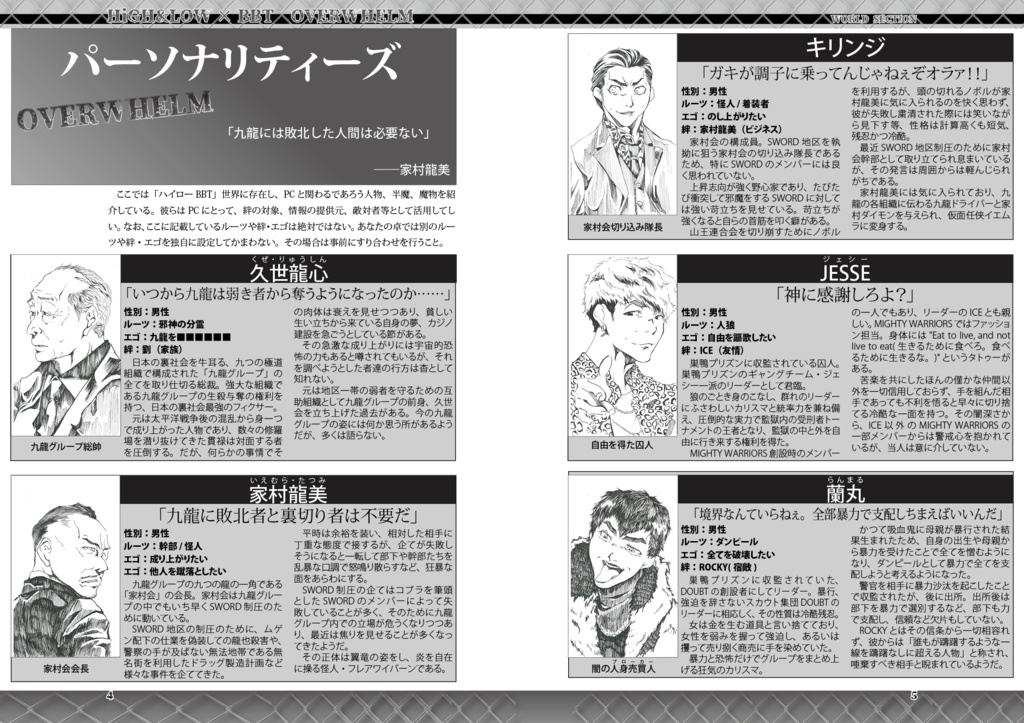 HiGH&LOW×BBT「OVERWHELM」