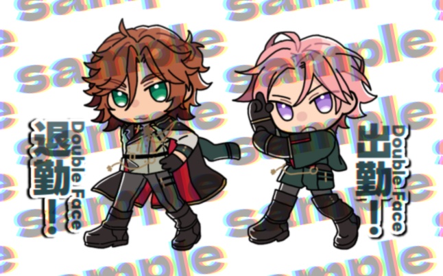 自立ミニアクリルスタンド　2個セット