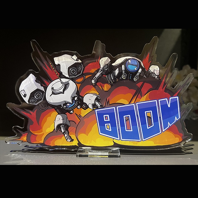 BIGアクリルフィギュア・ラプチャー(爆発)