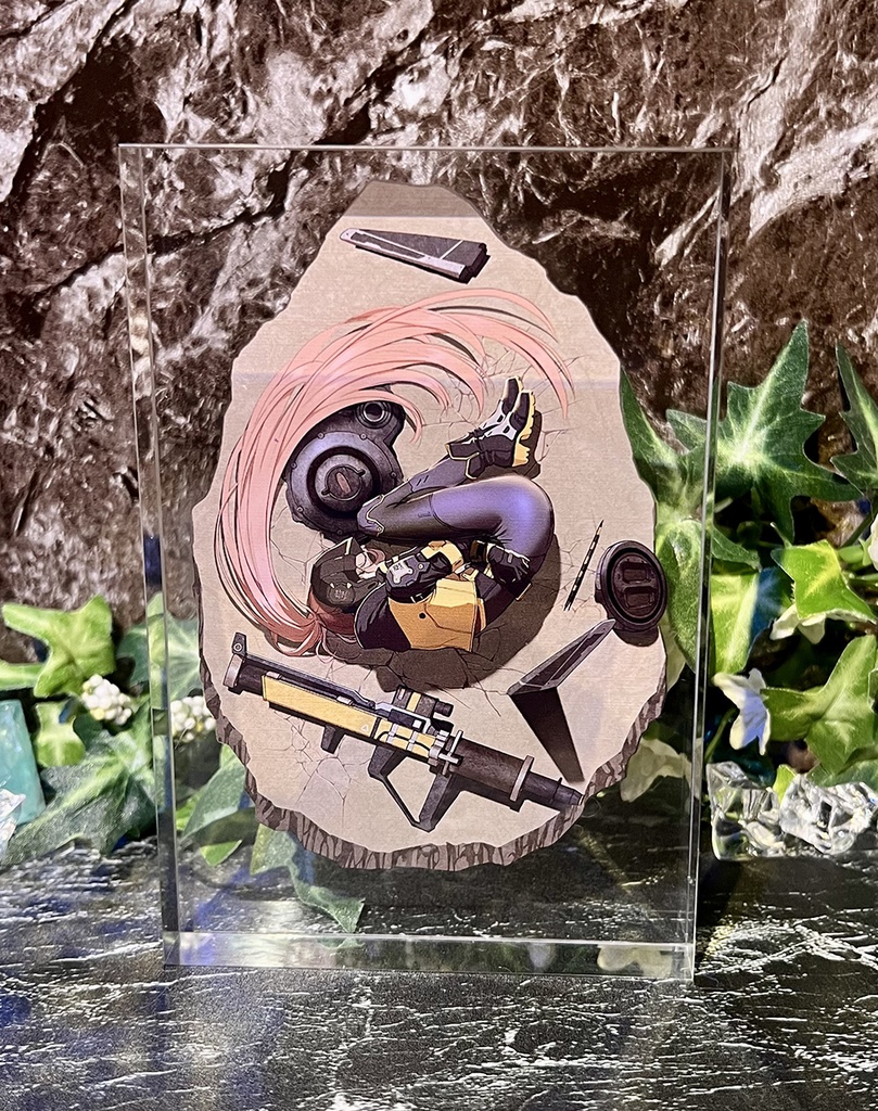 【アクリルブロック】1118:I-DOLL・フラワー