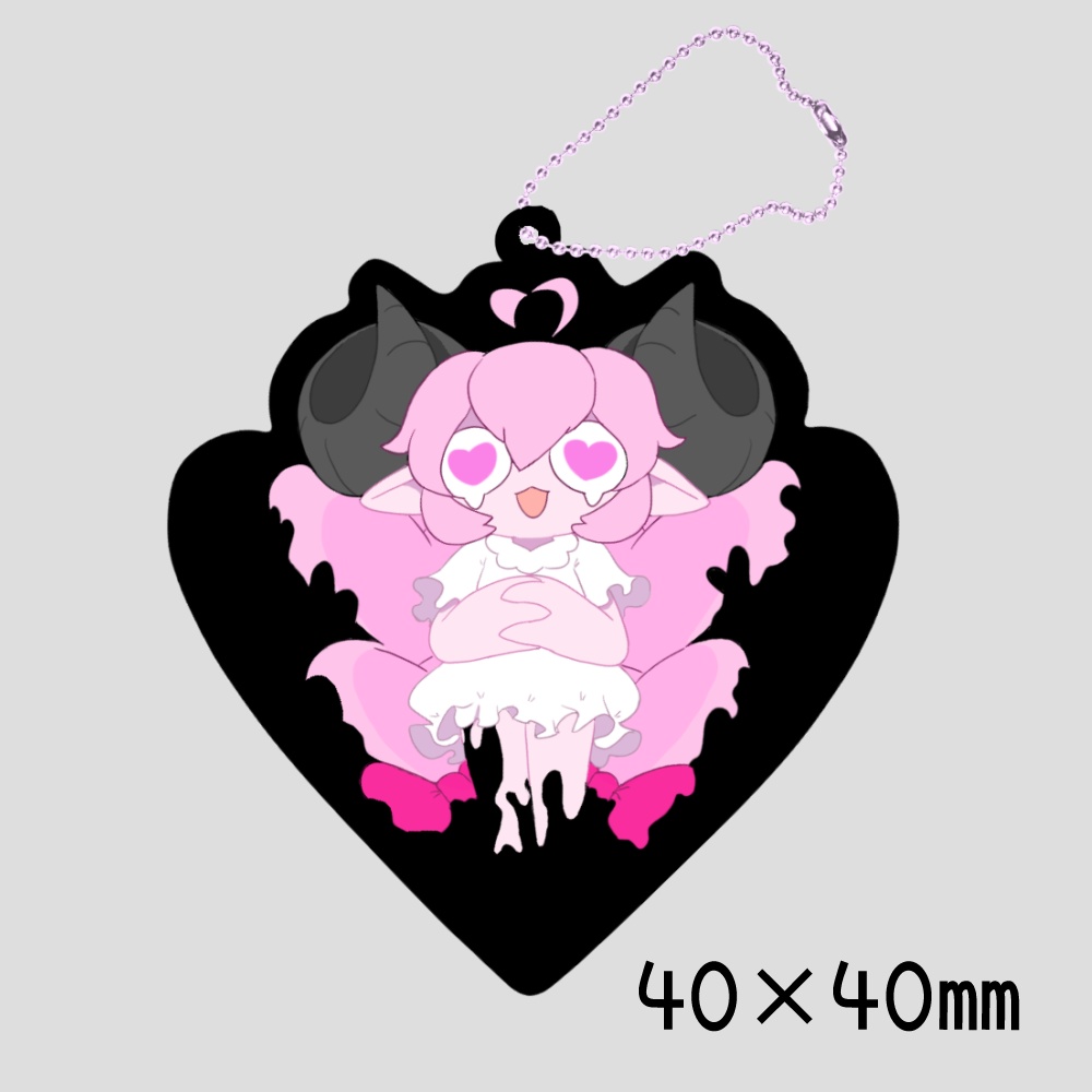 メロメロちゃん　アクリルキーホルダー