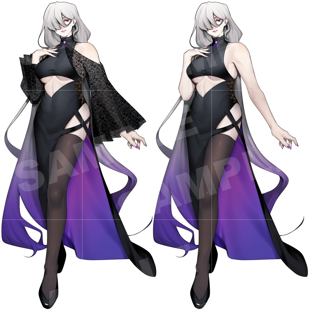 【差分18種】魔女風な女性【立ち絵】