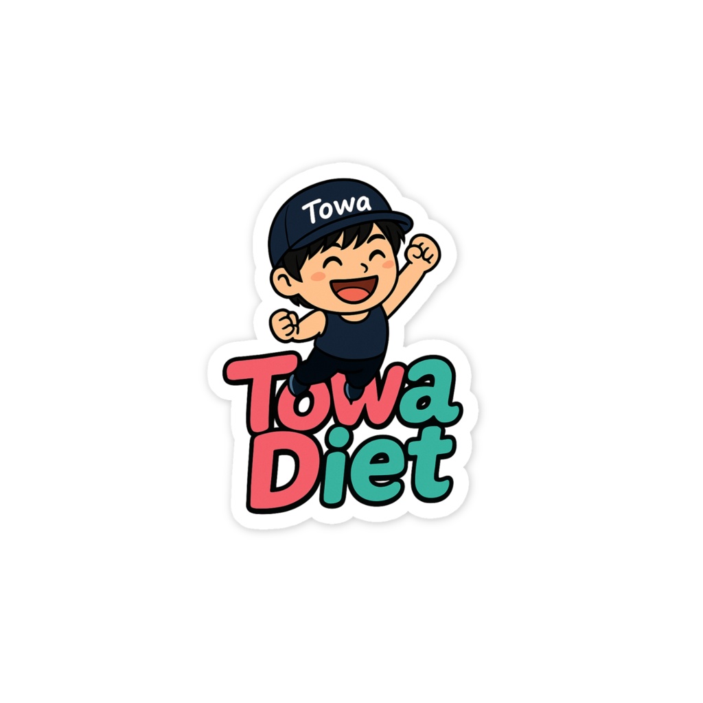 towa dietステッカー