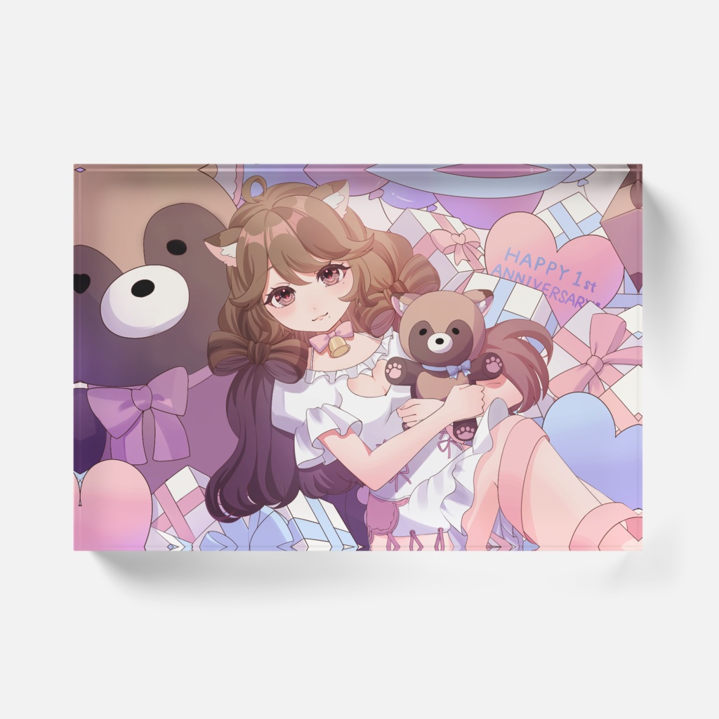 狸寝いり葉Anniversary goods-1st -【アクリルブロック】