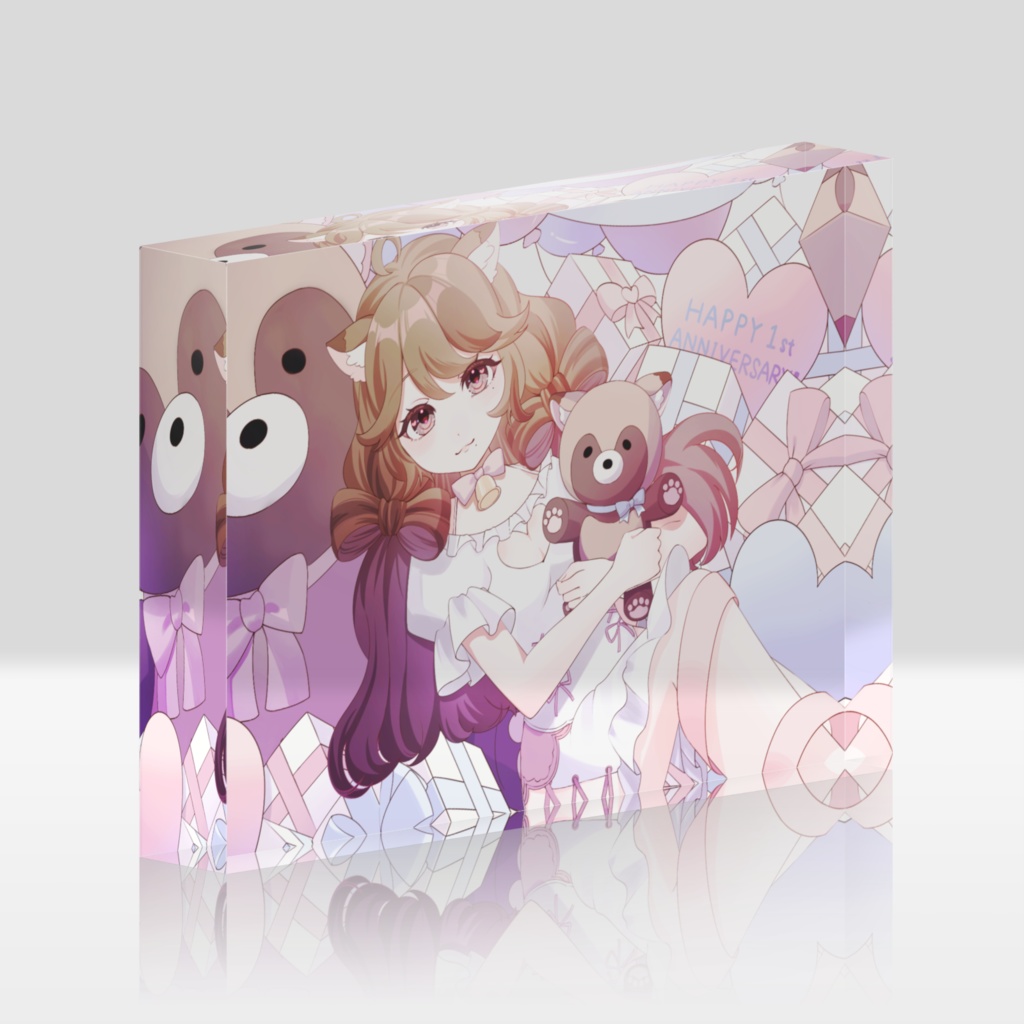 狸寝いり葉Anniversary goods-1st -【アクリルブロック】
