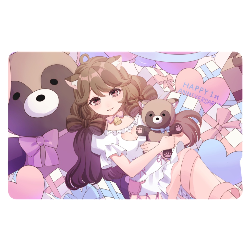 狸寝いり葉Anniversary goods-1st -【ICカードステッカー】