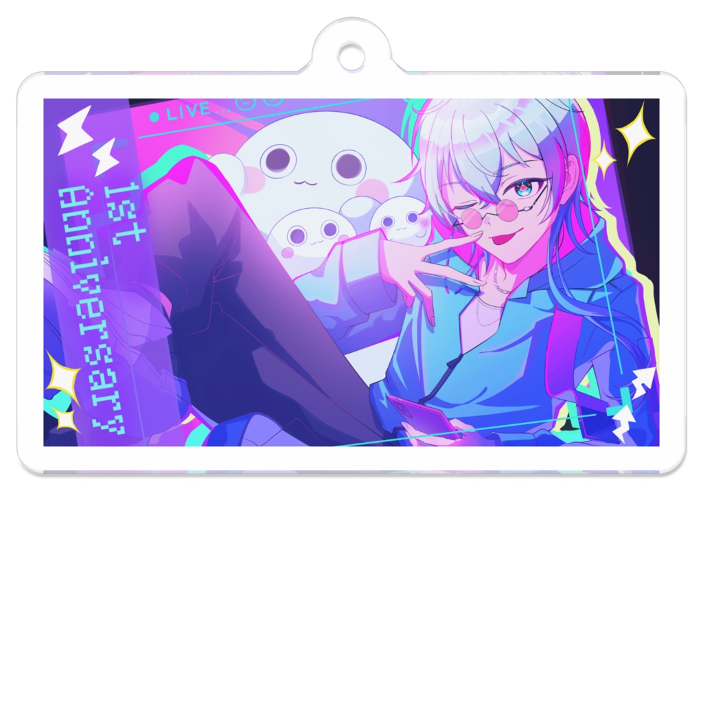 亜晒ごろんAnniversary goods-1st -【アクリルキーホルダー】
