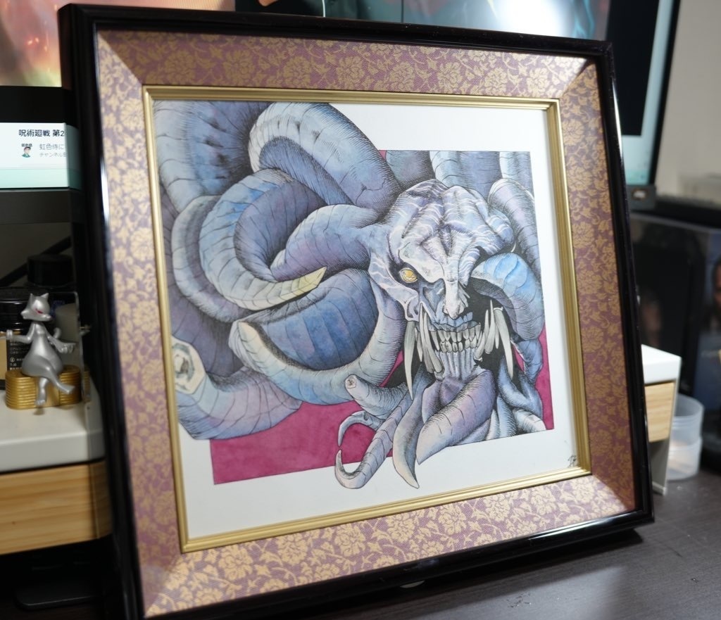 【血の君主モーグ】色紙+額縁