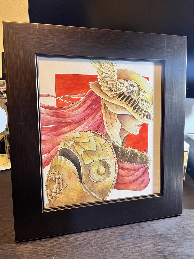 【ミケラの刃、マレニア】色紙+額縁