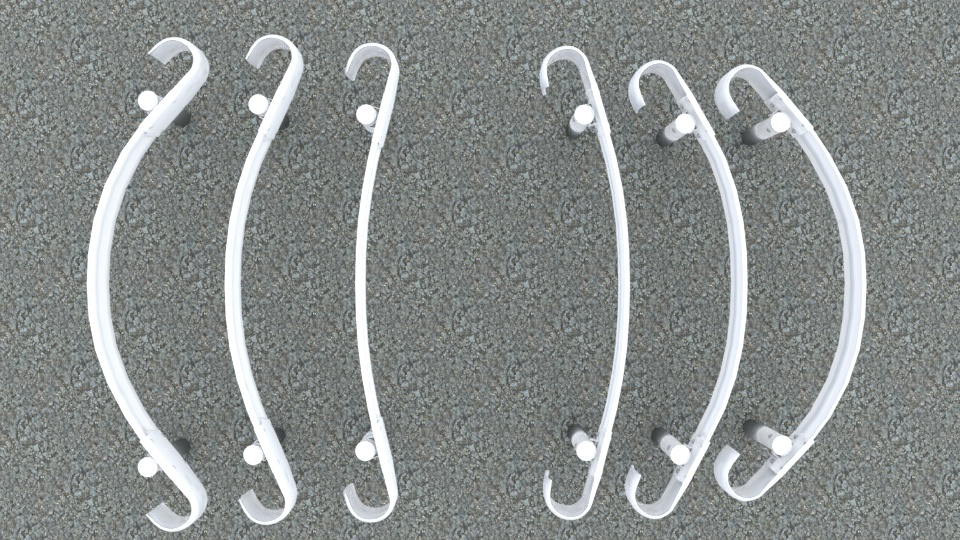 ガードレール(カーブ)