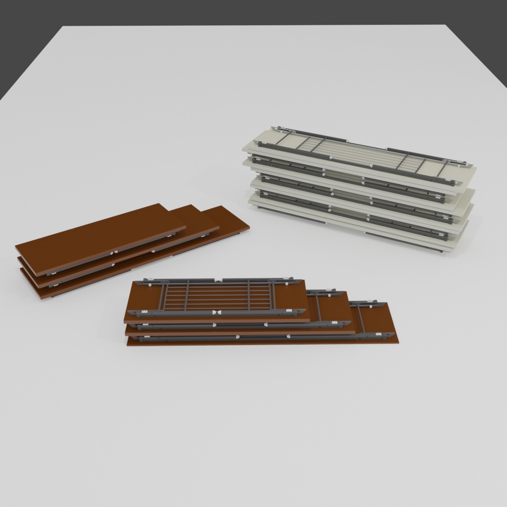 パイプ机(折りたたみ机)