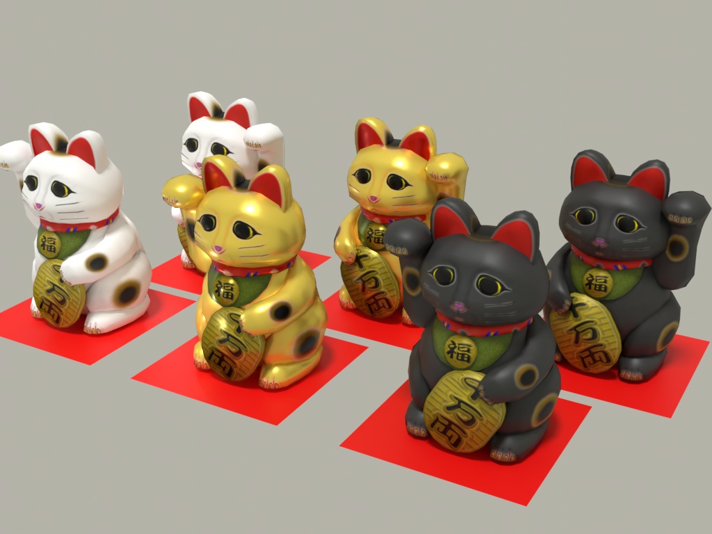 招き猫(まねき猫)