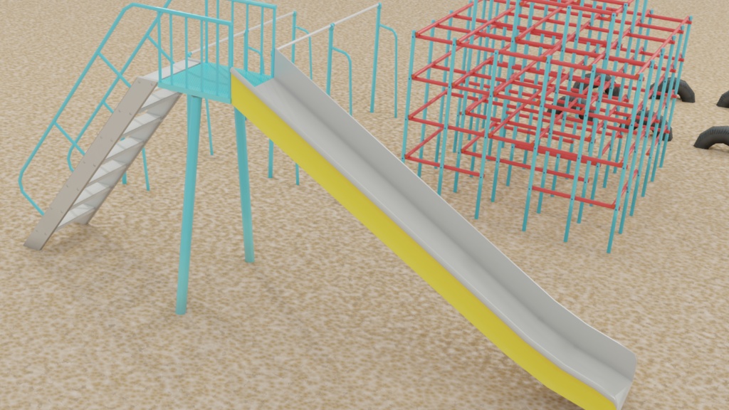 公園の遊具 昭和版