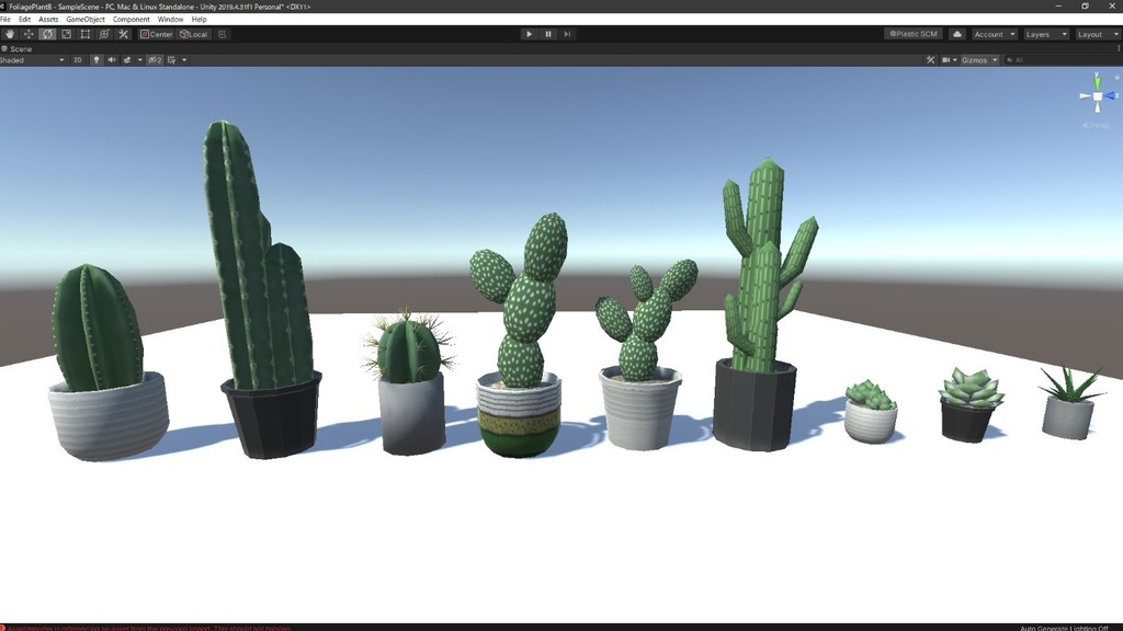 観葉植物(サボテン)