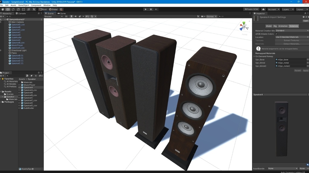 オーディオ スピーカー
