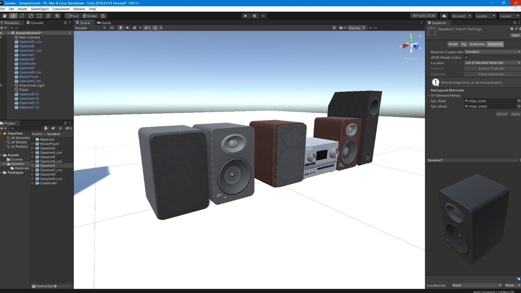 オーディオ スピーカー