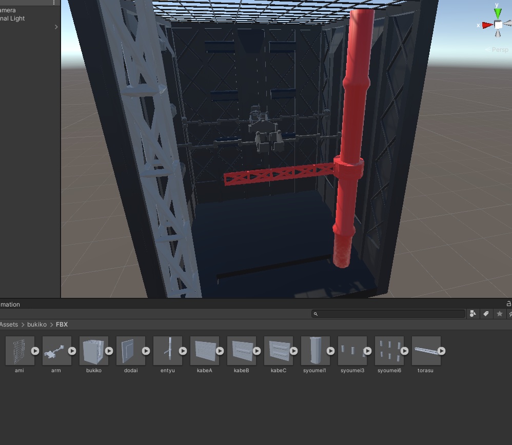 【無料】ガレージセット【3Dモデル】