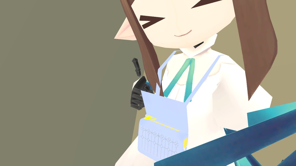 【VRChat】アクセサリーポーチ MA対応 てっさくちゃんベース【無料】