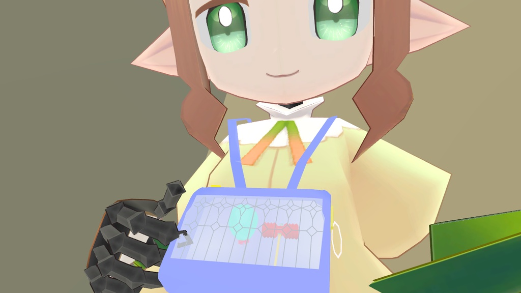 【VRChat】アクセサリーポーチ MA対応 てっさくちゃんベース【無料】