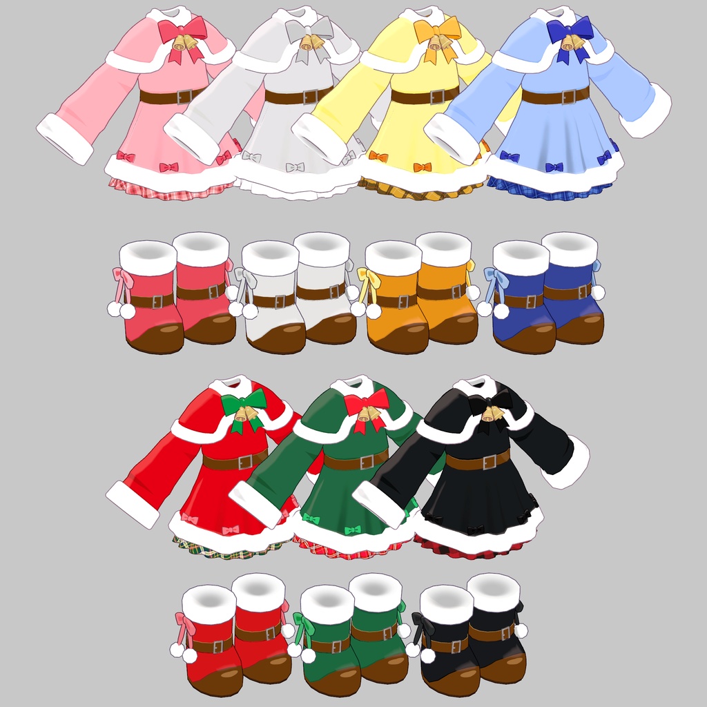 クリスマス サンタ服【まめふれんず対応】