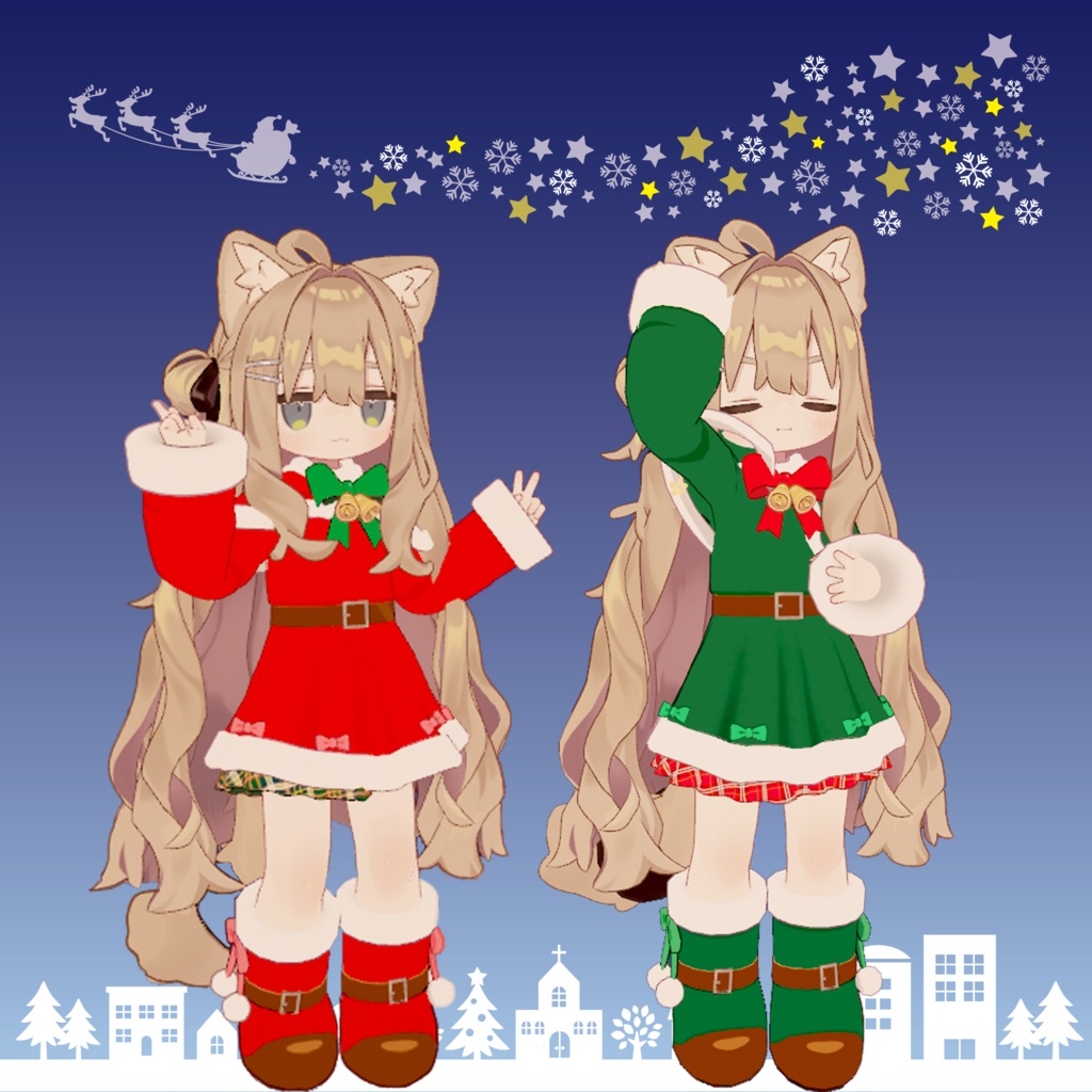 クリスマス サンタ服【まめふれんず対応】