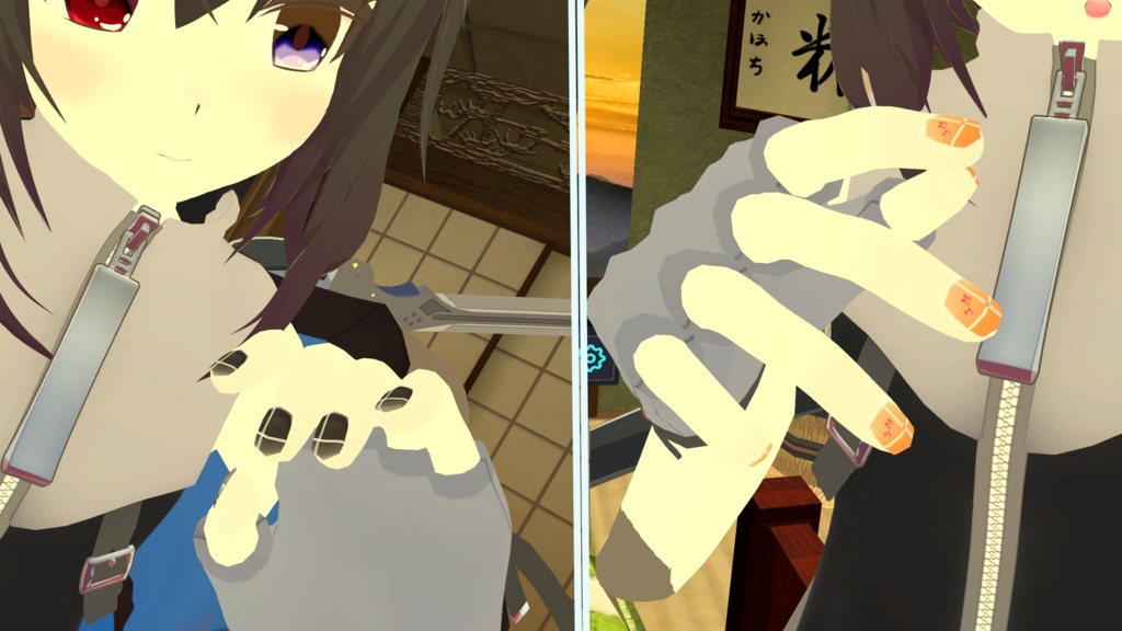 【クズノハちゃん専用】ネイルテクスチャ