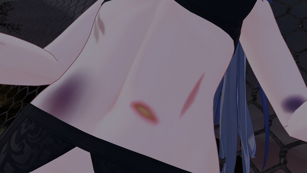 メンヘラ風テクスチャ