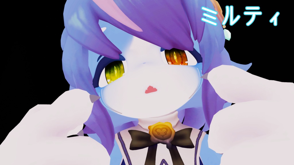 【複数アバター対応】クリスタルの瞳テクスチャ