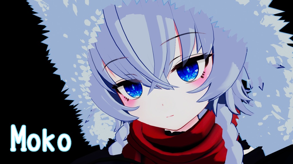 【複数アバター対応】クリスタルの瞳テクスチャ