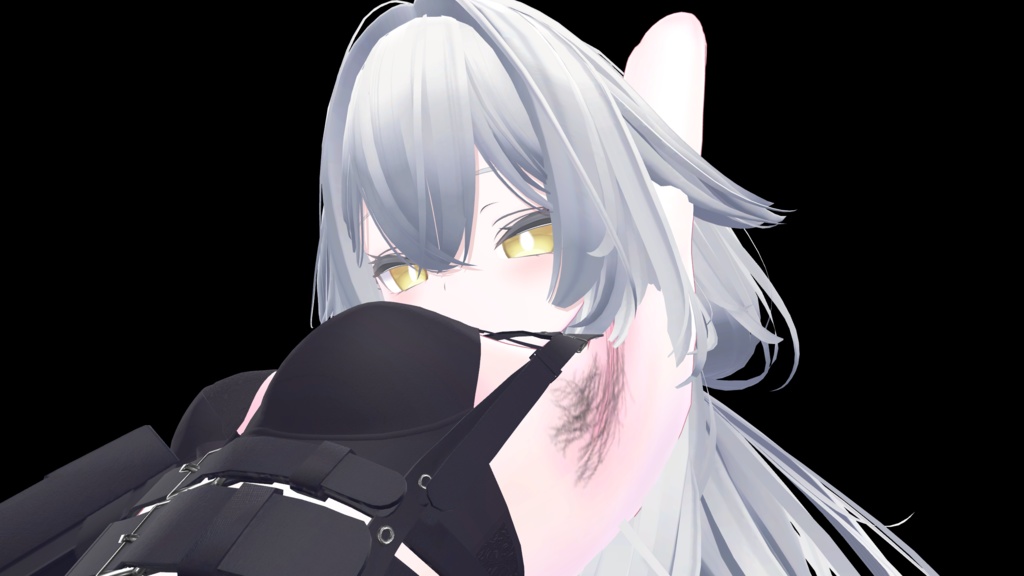 【複数アバター対応】腋毛テクスチャ