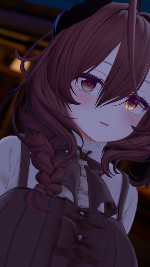 【複数アバター対応】揺らめく炎の瞳テクスチャ