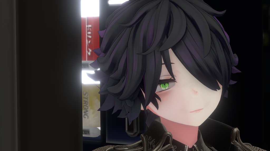 【複数アバター対応】揺らめく炎の瞳テクスチャ