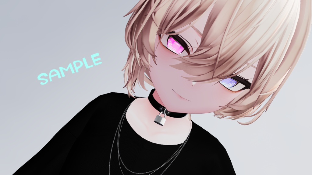 【複数アバター対応】エラーの瞳テクスチャ