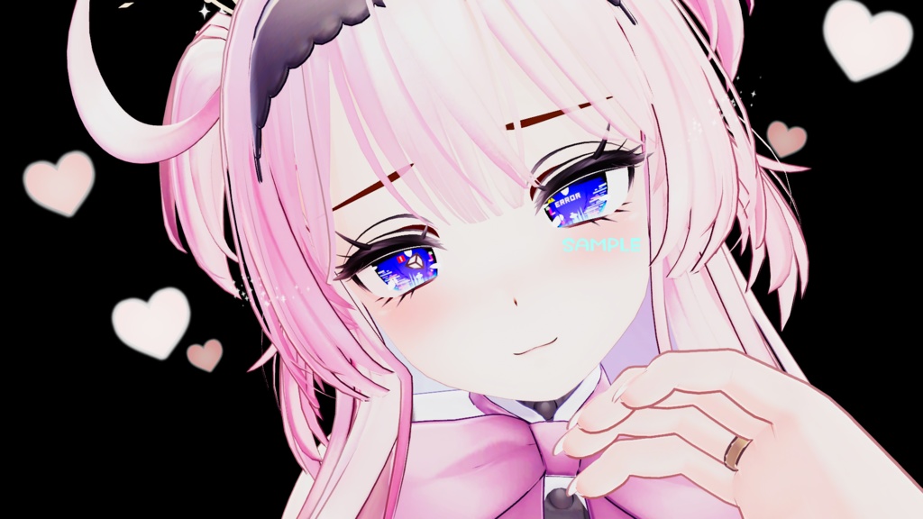 【複数アバター対応】エラーの瞳テクスチャ