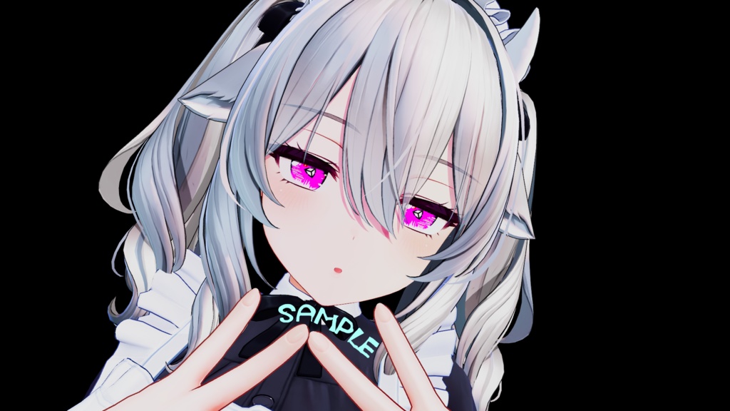 【複数アバター対応】エラーの瞳テクスチャ