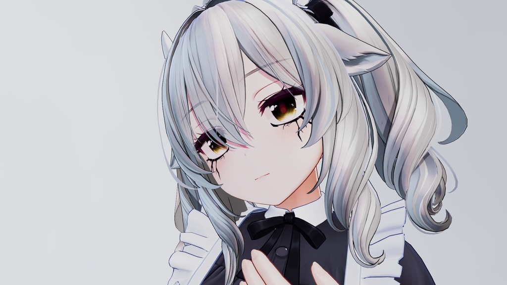 【複数アバター対応】ひび割れ風メイクテクスチャ