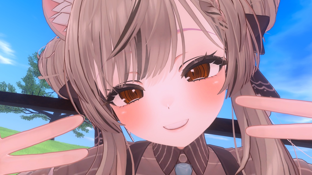 【複数アバター対応】ぐるぐる目テクスチャ