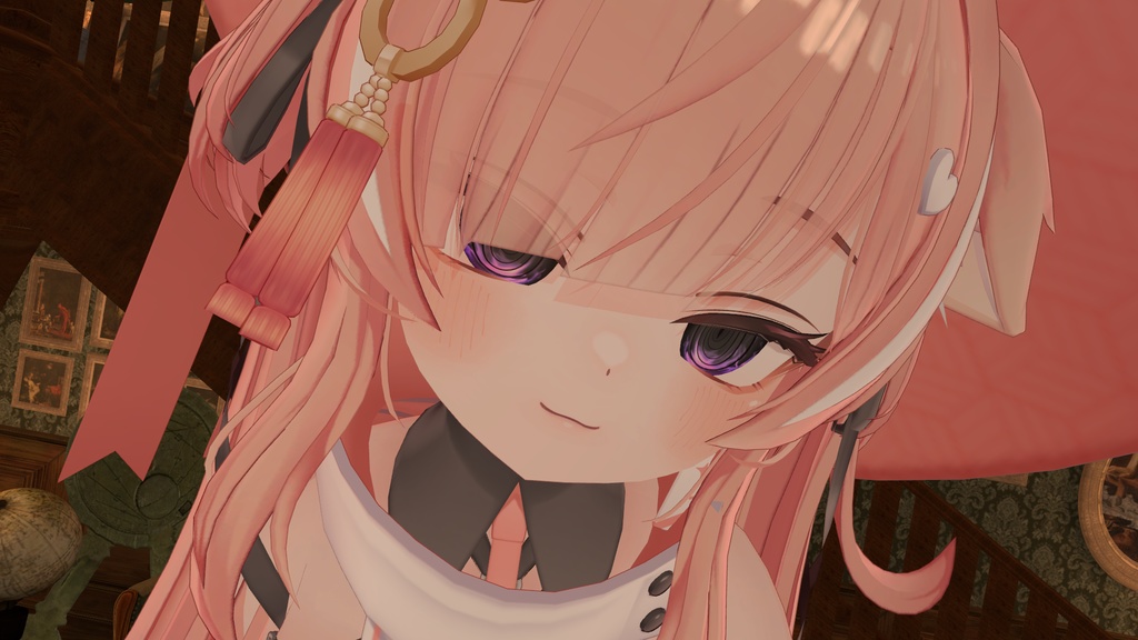 【複数アバター対応】ぐるぐる目テクスチャ