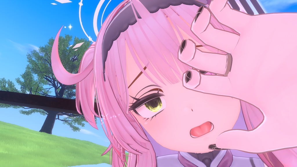 【複数アバター対応】ぐるぐる目テクスチャ